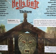 Hell's Gate and Ruaumoko god of volcanos